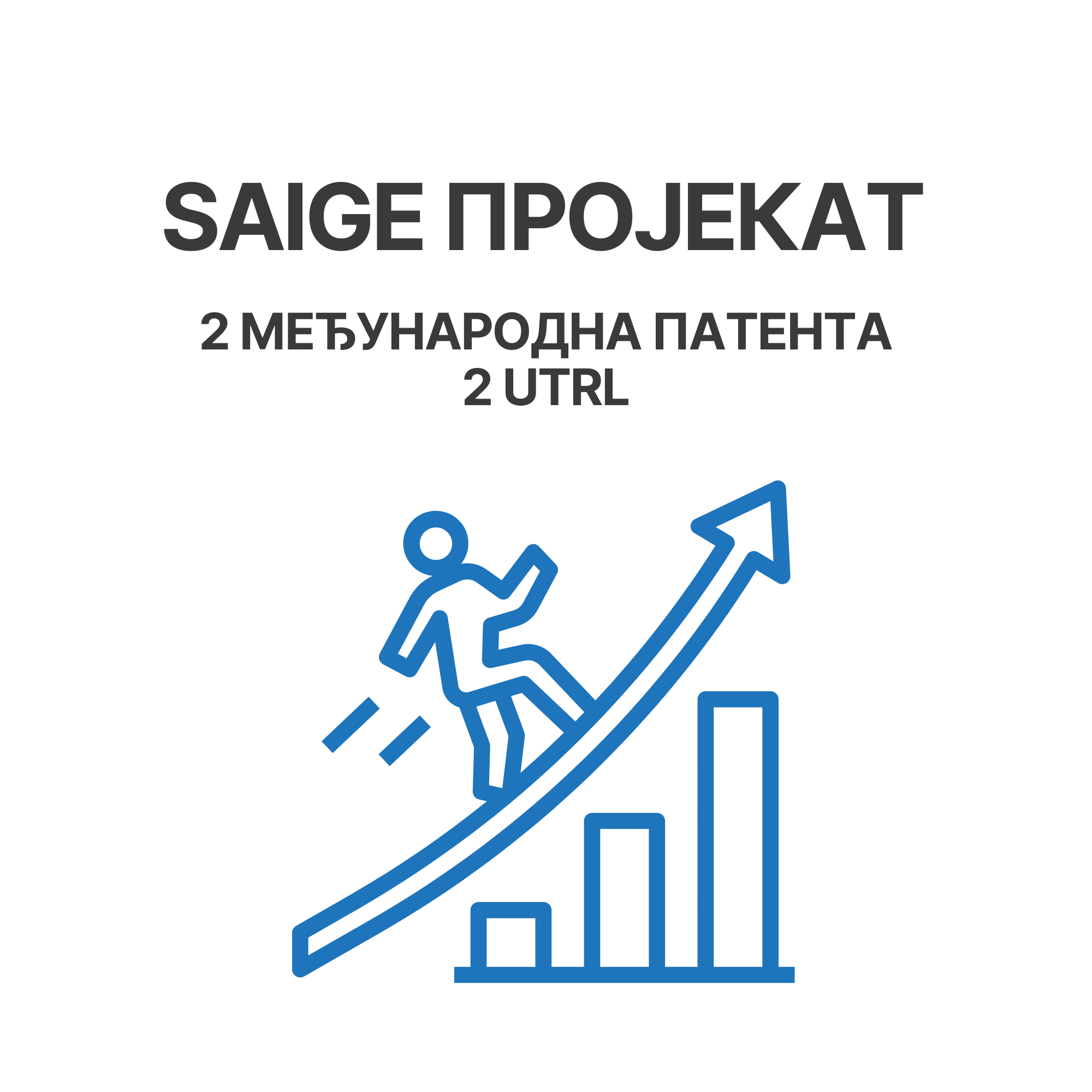 Пројекат SAIGE — 2 међународна патента и 2 техничка решења (UTRL)