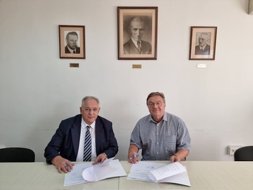 The Institute signed a contract on business cooperation with the Serbian Radiation and Nuclear Safety and Security Directorate.
